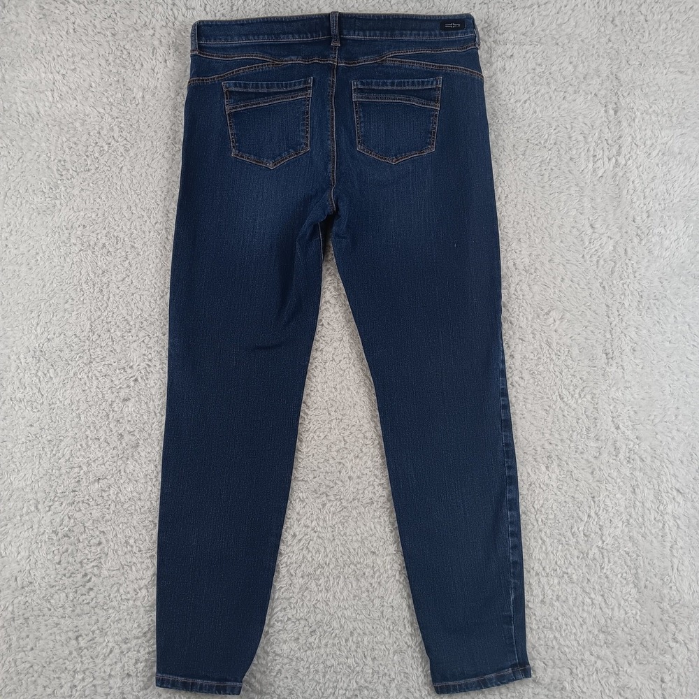 Liverpool Jeans Co The Ankle Skinny Corvus Dark Wash Jeans Size 14 XM2093LF14 - Picture 2 of 10